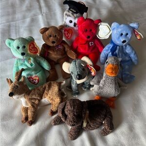 Ty Beanie Babies Plush Toy Collection